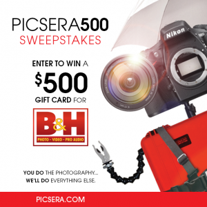 Picsey Announces the Picsera500 Sweepstakes