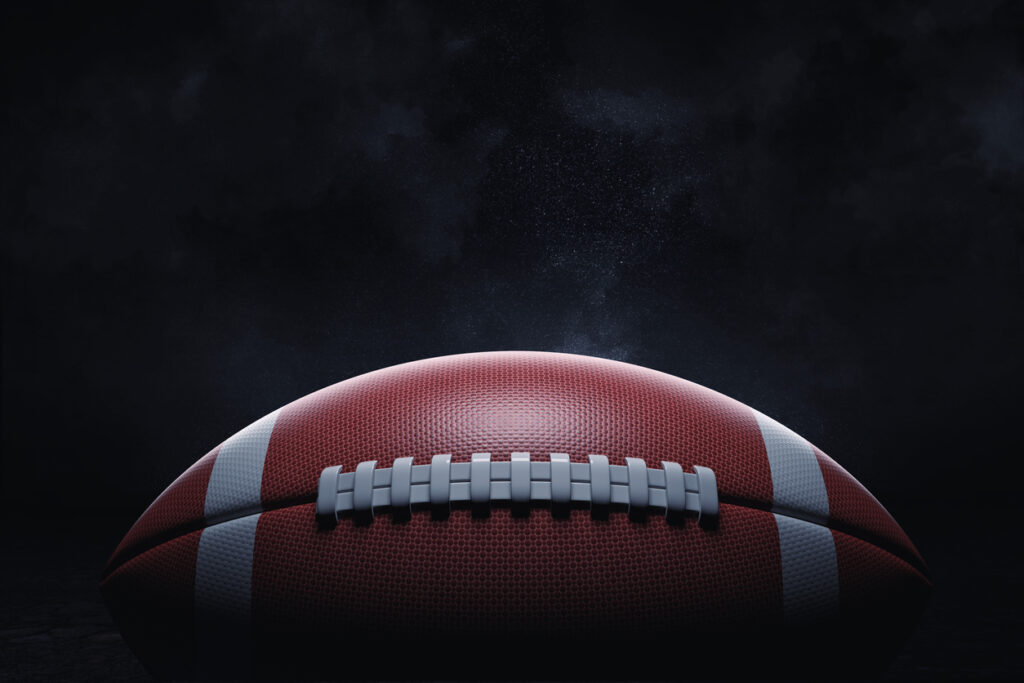 3D Rendering Football High Definition